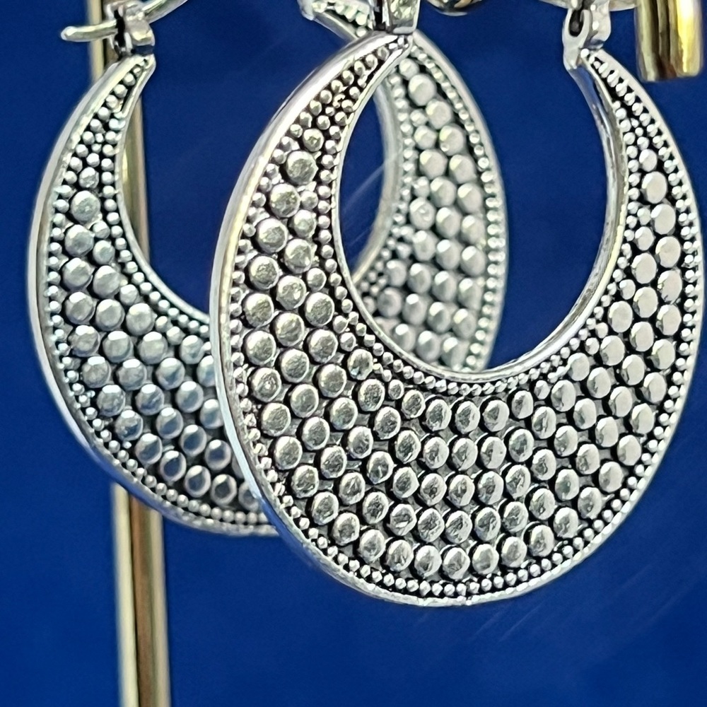 925 Silver Hoop Earrings